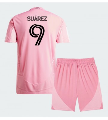Inter Miami Luis Suarez #9 Hjemmebanetrøje Børn 2026-27 Kortærmet (+ Korte bukser)